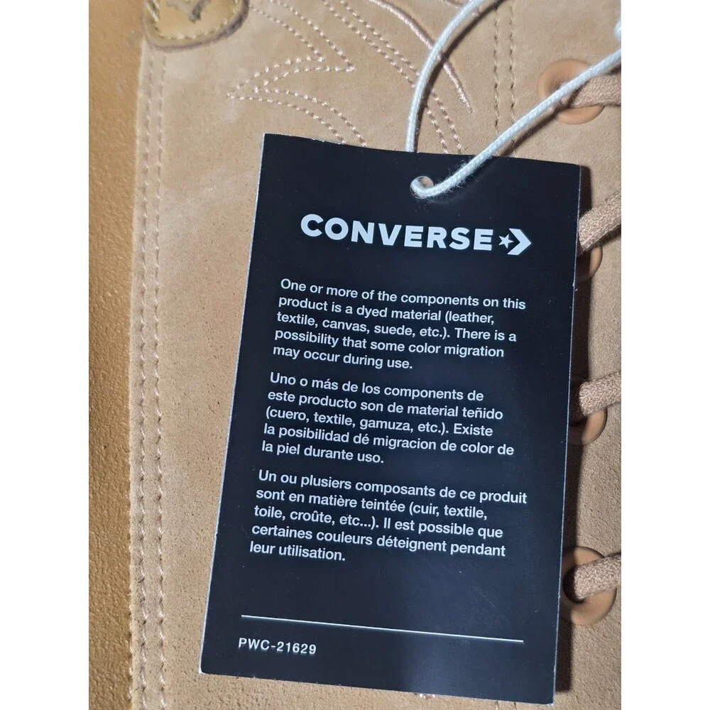 New CONVERSE Chuck 70 De Luxe Heel XX Platform High Western Women’s Sz 8 A15660C - Picture 14 of 14